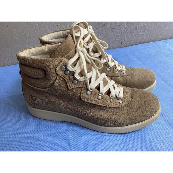 Timberland suede lace up ankle boots size 8 - Picture 1 of 4